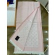 Scialle monogramma LV M72046 Rosa