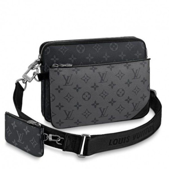 Borse Trio Messenger Monogram Eclipse m69443