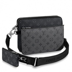 Borse Trio Messenger Monogram Eclipse m69443