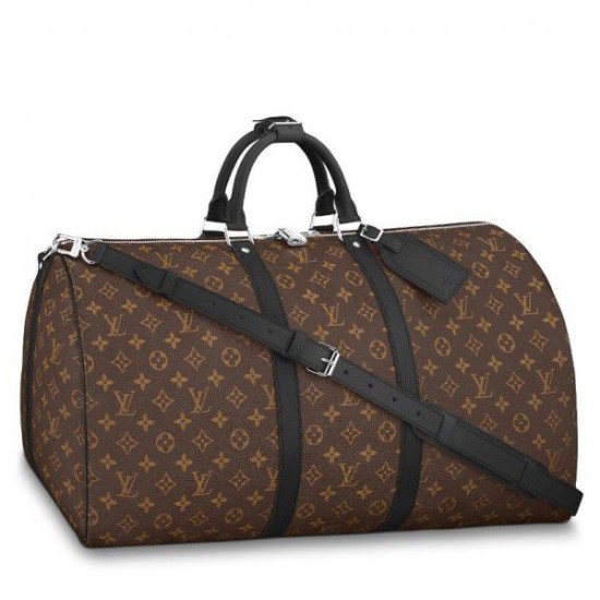 Keepall Bandouliere 55 Monogram Macassar M56714