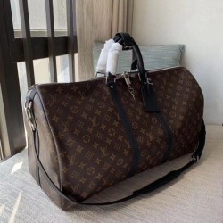 Keepall Bandouliere 55 Monogram Macassar M56714 Keepall Bandouliere 55 Monogram Macassar M56714