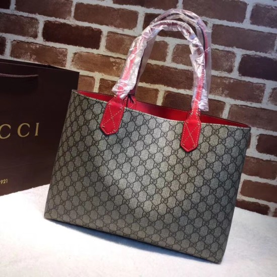 Replica Alta Qualità Reversible GG Medium Tote 368568 Red