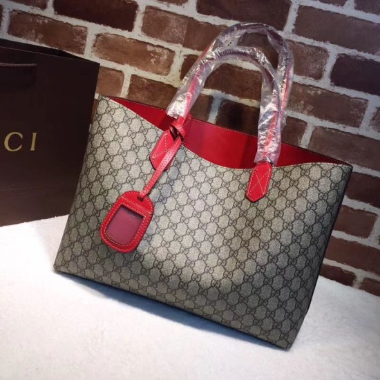 Replica Alta Qualità Reversible GG Medium Tote 368568 Red