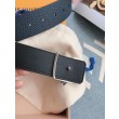 Cintura reversibile Damier LV 40MM argento M0336V