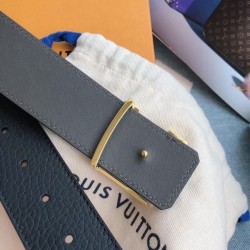 Dupe Cintura reversibile Gold Damier Louis Vuitton 40MM M0333V imitazioni perfette Replica Cintura reversibile Gold Damier Louis Vuitton 40MM M0333V Griffate