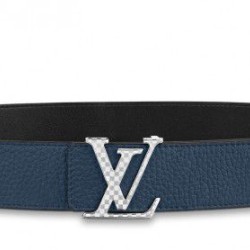 Replica Cintura reversibile Damier Louis Vuitton 40MM argento M0336V Griffate