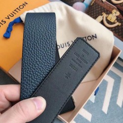 Replica Cintura reversibile Damier Louis Vuitton 40MM argento M0336V Griffate