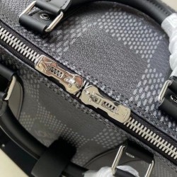 Dupe Keepall Bandouliere 50 Damier Graphite 3D N50016 imitazioni perfette Replica Keepall Bandouliere 50 Damier Graphite 3D N50016 Griffate