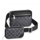 Replica Scott Messenger Bag Damier Graphite N50018 Griffate
