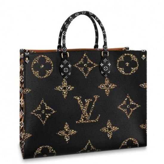 Onthego Monogram Jungle Leopard Zebra M44674