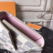 Alta gamma replica Portafoglio Victorine Damier Azur N64022