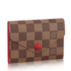 Qualità superiore replica Portafoglio Victorine Damier Ebene N41659 imitazioni perfette