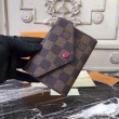 Qualità superiore replica Portafoglio Victorine Damier Ebene N41659