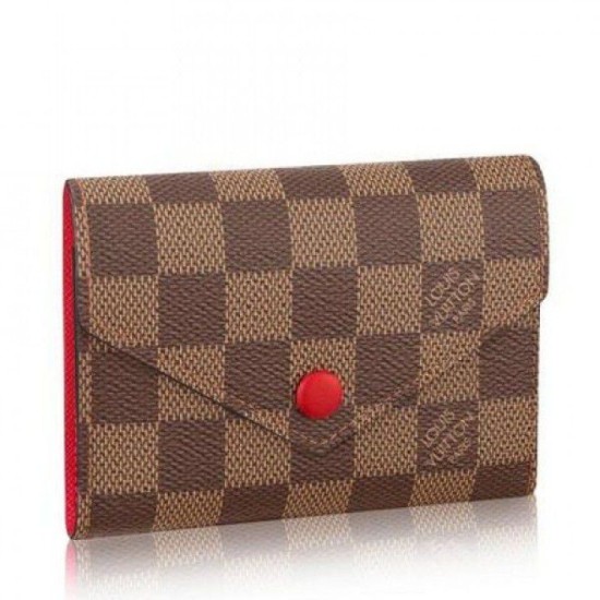 Qualità superiore replica Portafoglio Victorine Damier Ebene N41659