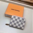 Pari all'originale replica Portamonete Zippy Damier Azur N60229