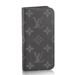 Qualità Specchio imitazione Borse iPhone 6 Folio Monogram Eclipse M61699 imitazioni perfette
