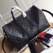 Borse Keepall 45 Monogram Eclipse bandoulière M40569