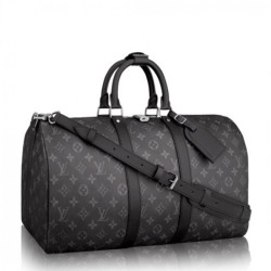 Qualità Specchio Borse Keepall 45 Monogram Eclipse bandoulière M40569 imitazioni perfette