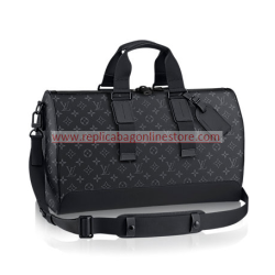 Qualità Specchio Keepall Monogram Eclipse Voyager M43038 borse imitazioni perfette