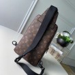 Borse Replica a tracolla Avenue Monogram Macassar M45897