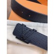 Cintura LV Initiales 35mm Taiga M0001Q