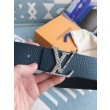 Cintura reversibile Damier LV 40MM argento M0336V
