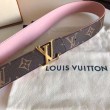 LV Initiales 30MM Cintura reversibile Monogram M9052U