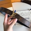 LV Initiales 30MM Cintura reversibile Monogram M9453T