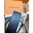 LV Initiales 40MM Cintura reversibile Monogram Eclipse M0285V