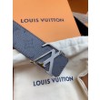 LV Initiales 40MM Cintura reversibile Monogram Eclipse M0285V
