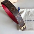 LV Initiales Cintura reversibile da 30 mm con monogramma M0218W