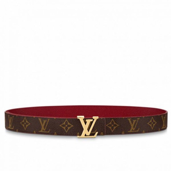 LV Initiales Cintura reversibile da 30 mm con monogramma M0218W