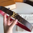 LV Initiales Cintura reversibile da 30 mm con monogramma M0218W