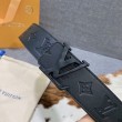 LV Shape 40mm Cintura Monogram Shadow M0220V
