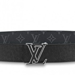 Replica LV Initiales 40MM Cintura reversibile Taiga M0157V Griffate