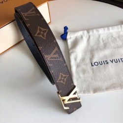 Replica LV Initiales 30MM Cintura reversibile Monogram M9453T Griffate