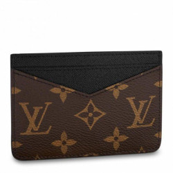Neo Portacarte Monogram Macassar M60166