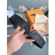 Spray LV 40mm Cintura reversibile Monogram Eclipse M0331V
