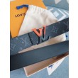 Spray LV 40mm Cintura reversibile Monogram Eclipse M0331V