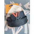 Spray LV 40mm Cintura reversibile Monogram Eclipse M0331V