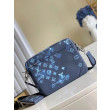 Trio Messenger Bag Ink Watercolor M57840 Trio Messenger Bag Ink Watercolor M57840