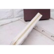 Pari all'originale replica Damier Azur Clemence Portafoglio N61264