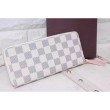 Pari all'originale replica Damier Azur Clemence Portafoglio N61264