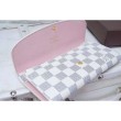 Qualità superiore replica di alta qualit&agrave; Damier Azur Emilie Portafoglio N41625