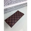 Qualità superiore replica Josephine Portafoglio Damier Ebene N63543