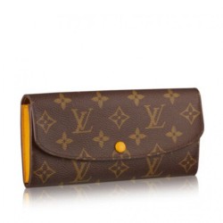 Qualità Specchio Alta gamma replica Tela Monogram Emilie Portafoglio M60698 imitazioni perfette