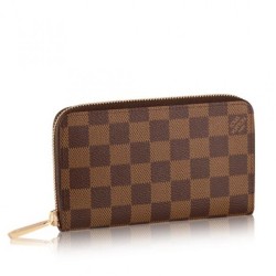 Qualità Specchio Zippy Portafoglio compatto Damier Ebene N60028  imitazioni perfette