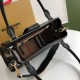 Burberry Buckle Bag 0221 Nero imitazioni perfette