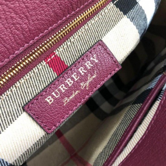 Burberry Buckle Borse 0221 Marrone imitazioni perfette