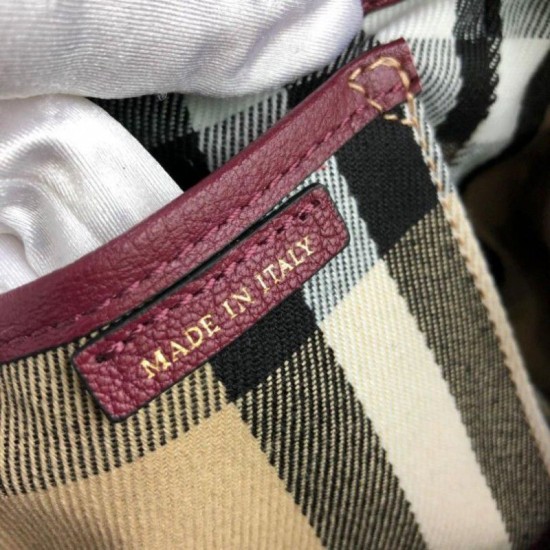 Burberry Buckle Borse 0221 Marrone imitazioni perfette